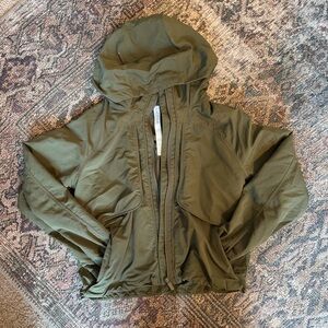 Lululemon Olive Green Always Effortless Jacket